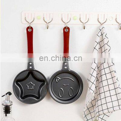 Heart Shape Omelette Making Germany Stainless Steel Induction Handle Non Stick Frying Pan Cookware photo-4