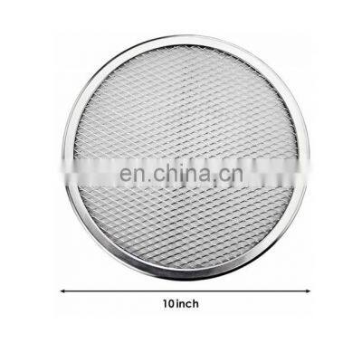 Top Grade Aluminum Round Stainless Steel Pizza Screen Net photo-3