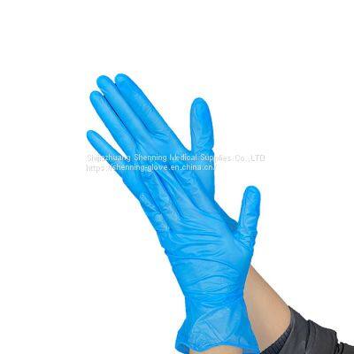 Nitrile Blend Gloves Dental Gloves Powder Free Textured Synthetic Nitrile Gloves photo-2