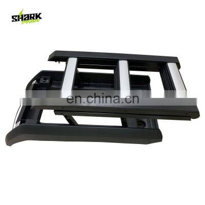 Aluminum Retractable Black Side Window Ladder Tail Ladder For Land Rover Defender New Model Rear Door Climbing Ladder photo-2