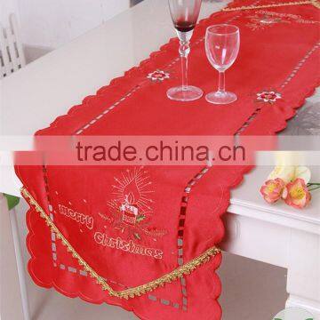 Rectangle ribbon embroidery tablecloth wedding table cloth western style tablecloth christmas coloring tablecloth