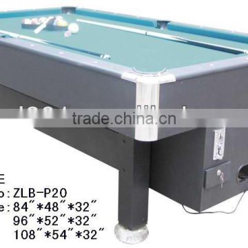 coin opperated pool table