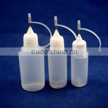 PET e liquid needle clear pet dropper bottles