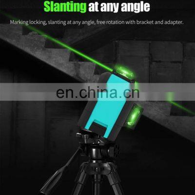 L5G 3D 12 Line Self Leveling Rotary Cross Optional Tripod Receiver Detector Staff Laser Levelfor Indoor and Outdoor Laser Level photo-4