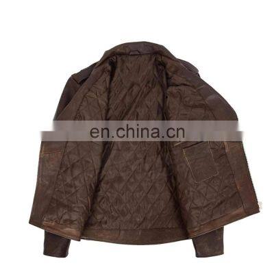 Hot Selling Breathable Windproof 100% Leather Motorbike Racing Jacket For Men photo-4