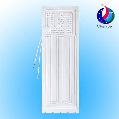 roll bond evaporator for refrigeration