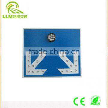 Cheapest price customized ability super reflective film solar led arrow sign