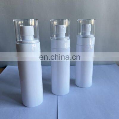 Fast Shipping Wholesale 120ml PET Plastic Mist Cosmetic Spray Bottle For Cosmetic Packaging