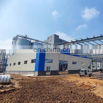 2022 New Design Prefabricated Steel Structures Commercial Warehouse / Steel Metal Buildings Construction