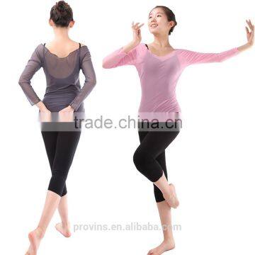 Dancewear Tops Girls, ballet training wear, training dancewear