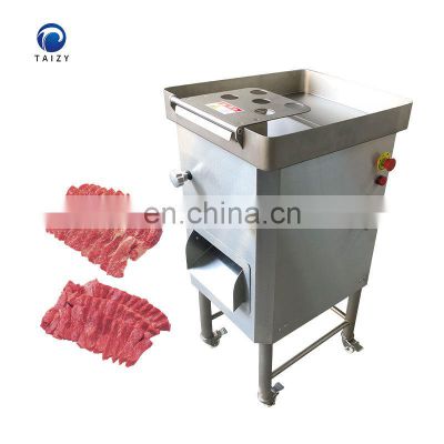 stainless steel pork beef mutton cutting machine fresh meat slicing machine