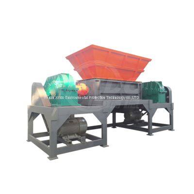 400 Model Double Shaft Shredder Waste Rubber Tire Large Nylon Material Shredding Machine