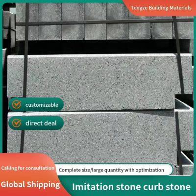 Imitation Stone Stone Road Stone PC Flat Stone Concrete Brick Quartz Brick Pervious Brick Dutch Brick Imitation Marble Through Body Brick photo-2