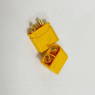 Amass XT60U-M Plug Male and Female Sheathed Drone Aircraft Model Connector Adapter Banana Head photo-2