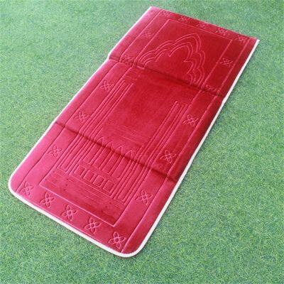 Muslim Padded Prayer Mats Comfortable Adult Prayer Mat With Back Rest photo-2