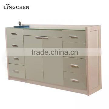 High graded steel dental mobile cabinet in dental clinic (Q921)