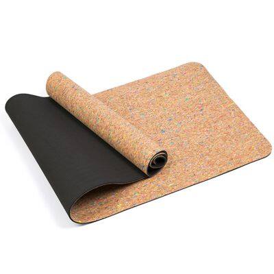 Natural Cork and Eco Natural Rubber TPE Suede Jute PVC EVA NBR Gym Non Slip Yoga Sports Mat