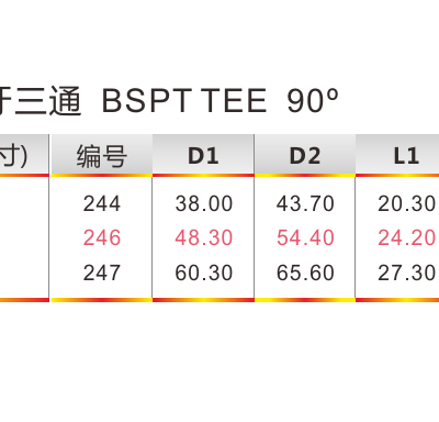Anchor Brand UPVC Japanese Standard Industrial Drainage 90° Single-threaded Tee photo-1