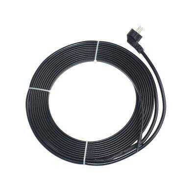 Water Pipe Heat Tape Self-Regulating Heating Cable with Power Indicator Plug Built-in Thermostat