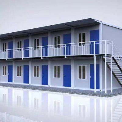 Color Steel Plate Houses for Inner Mongolia, Movable Panel Houses for Construction Sites in Chifeng. Temporary Movable Color Steel Houses in Chifeng