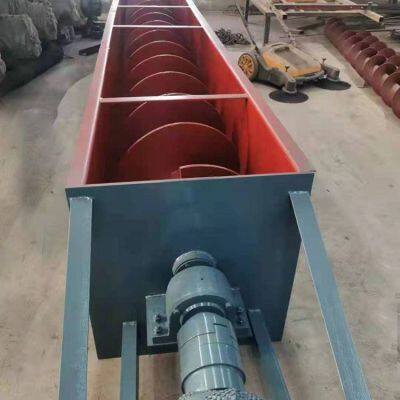 Xiangyun Supply: Tubular Screw Conveyor (auger), U-shaped Screw Conveying Equipment for Cement Conveyance, Customizable