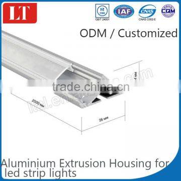 hot sale aluminium extrusion profile led strip sink for led aluminum profile