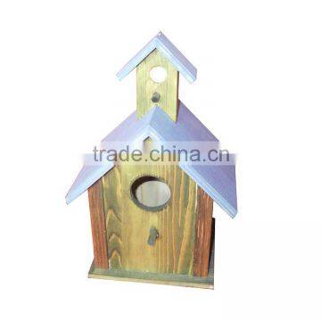 2016 New Carved Wooden Bird Feeder and Decorative Bird Cage, Hot Sale Wood Bird Nest photo-2