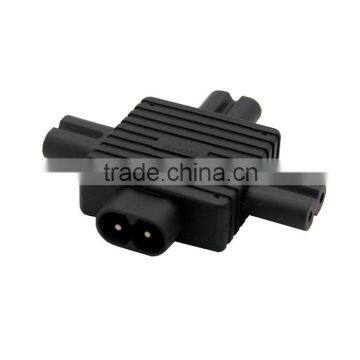 Well-known IEC 320 C8 to 3XC7 AC Power Adapter 3 in 1 C8 C7 AC Power Adapter photo-4