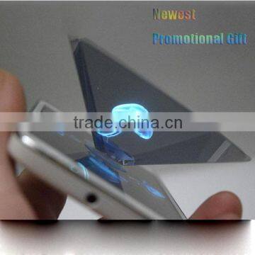Promotional China Mini 3d Holographic Projector for Iphone6 6plus 5 5s 5c photo-3