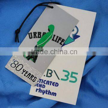 The Newest top level elastic string hang tag for jewelry