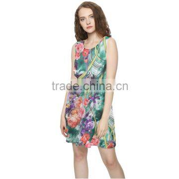 OEM Free Shipping in High Quality Ladies Dress Cutting photo-2
