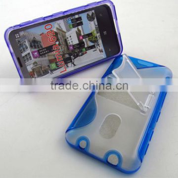 pc+tpu with stand case for nokia Lumia 620