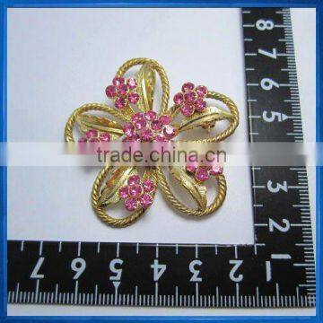 Fashion flower shaped brooch jewelry