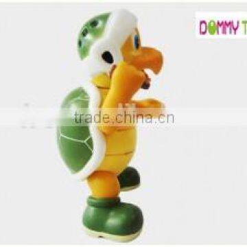 3D Printing Pvc Figure Cute Plastic Tortoise Toy Figure