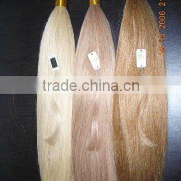 Different Color Silky Straight Human Hair Bulk