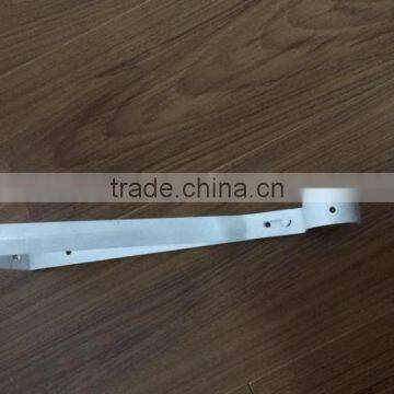 Set of 2 White Metal Shelf Bracket With Rod Holder photo-2