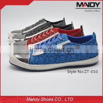 Popular latest comfortable shoes men fabric shoes made in china