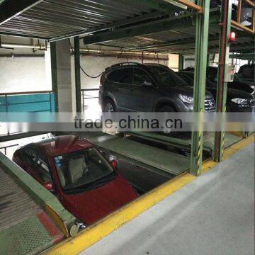 Two levels double deck parking car lift/ large parking system for parking lift type