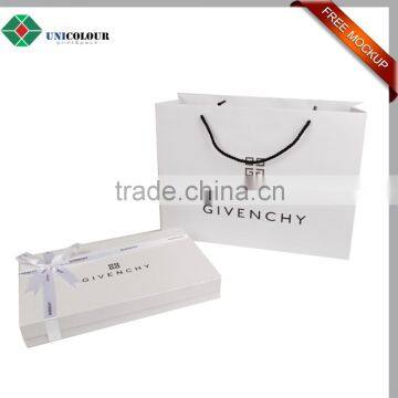 Custom Logo Printed Paper Bags no Minimum for Shopping photo-5