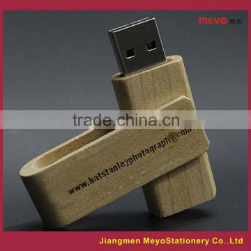 2015 Logo Custom Gift Wooden USB Flash Drive