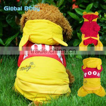 2016 Fashion Lovely Bear Winter Dog Pet Coats Clothes