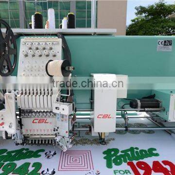 New condition flat,chenille,sequin and cording embroidery machine