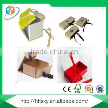 Customised wholesale luxurious packaging boxes elegant gift box