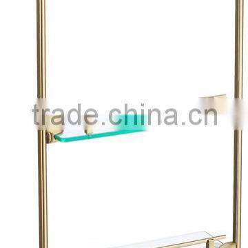 Bathroom shelf  3 tier glass shelf