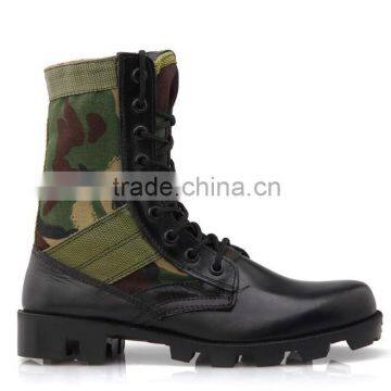 Leather Panama Sole Green Army Boots Men/composite toe work boot