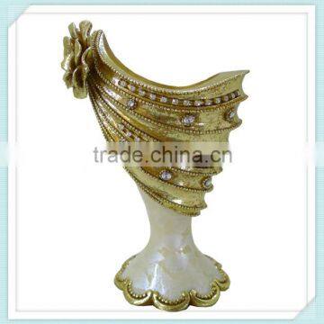 Elegant poly resin incense burner