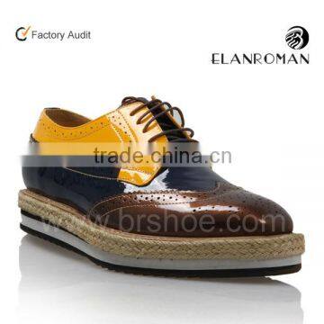 Genuine Leather Fashion Shoe Elevator Shoes for Men Wholesale