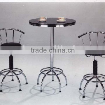 Hot Metal MDF Wood Bar Table Stools