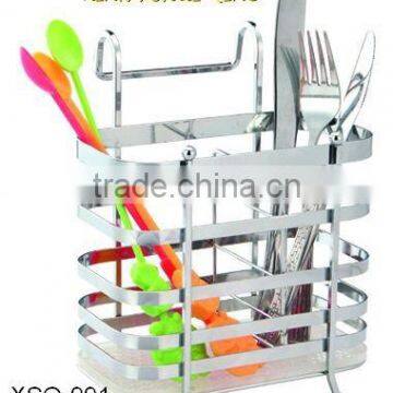 flat wire kitchen spoon rack with plastic