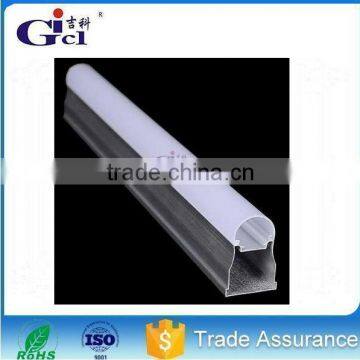 Gicl -T5Y-03 lowest price and most compete price supper milk white cover fluorescent integrated linkable led tube housing